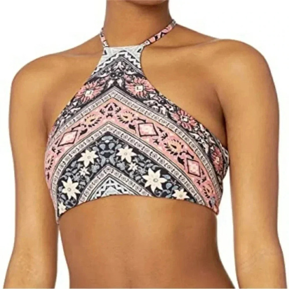 Billabong | Reversible Tankini Top Bohemian Print Tie Dye Size Large L NWT - Picture 1 of 7